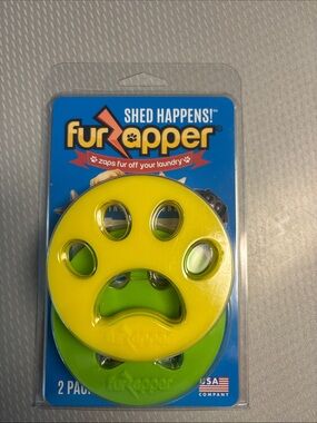 Pet Hair Remover Pack - Yellow & Green